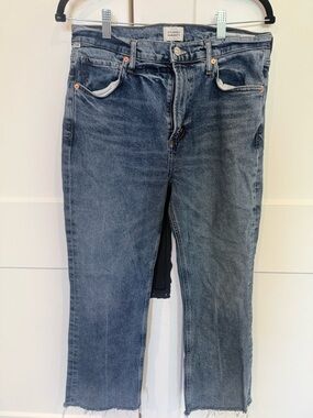 Citizens of Humanity Isola Light Blue Distressed Denim Jeans